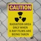 Signmission Radiation & Laser Sign, 10 in H x 7 in W, Plastic, Rectangle OS-2PACK-CR-P-710-V-10253 - alternate 4
